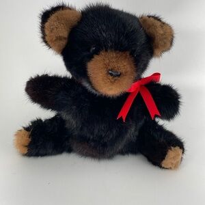 Anthon's‎ Vintage Mink Fur Teddy Bear Stuffed Animal Plush